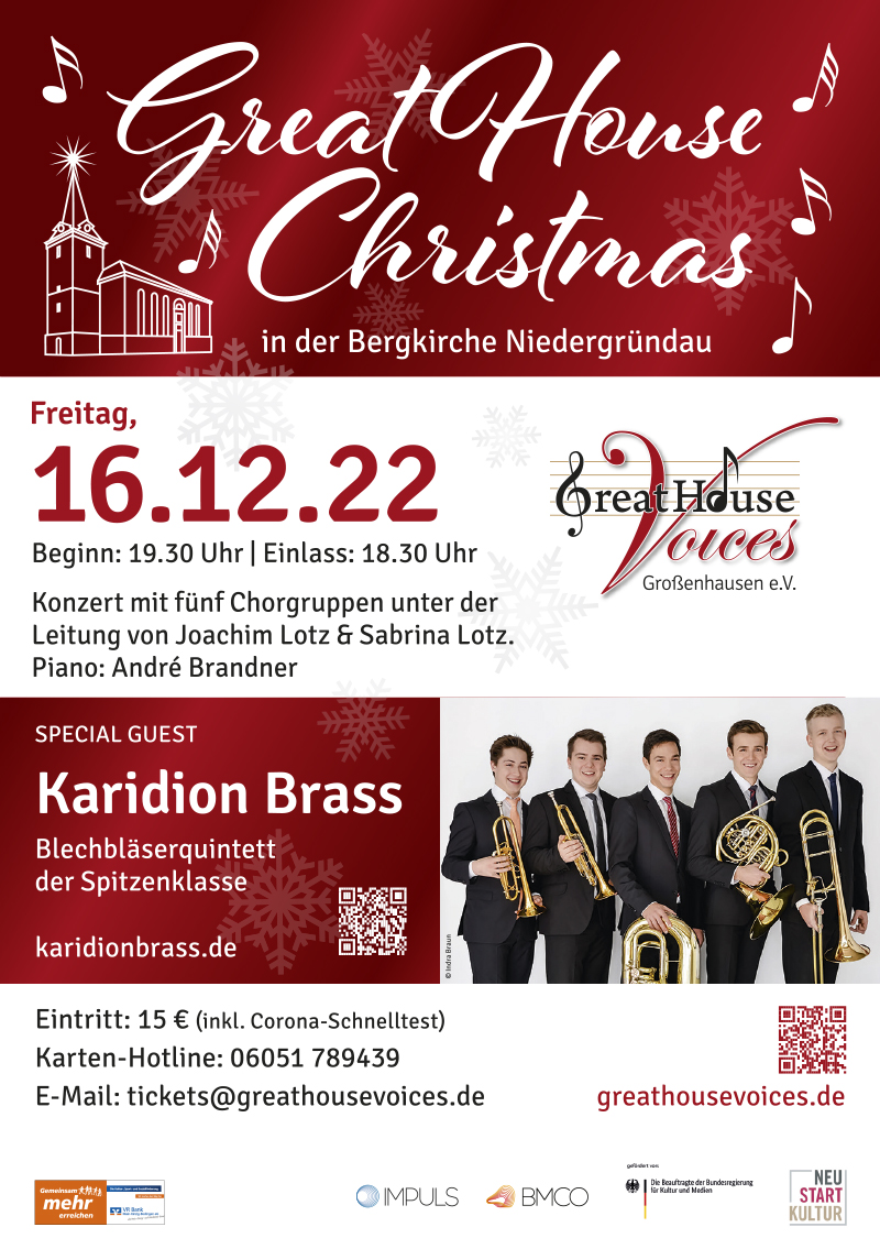 Flyer Weihnachtskonzert2022