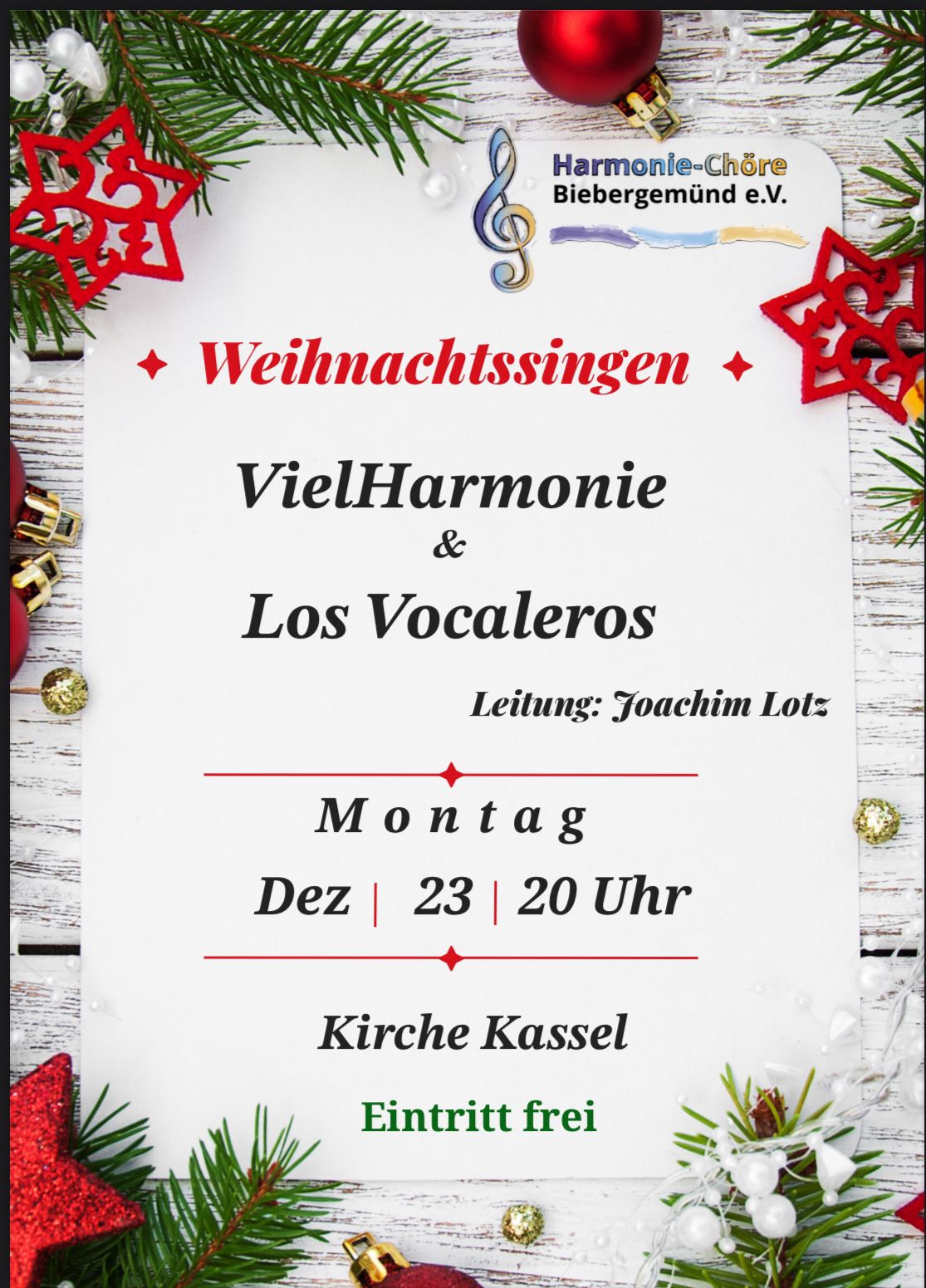 2024 weihnachtssingen kassel